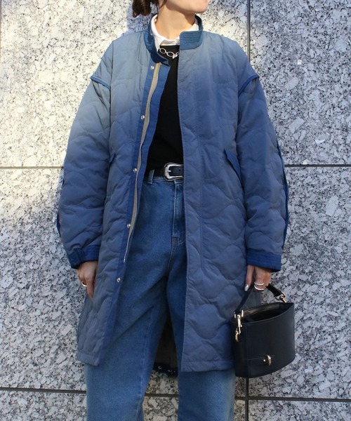 Scrap Book（スクラップブック）の「【WYTE】M-65 Down Coat（その他アウター・レディース・ブラック/ブルー・38）」の8枚目の写真