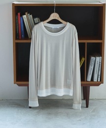 DOUX ARCHIVES（ドゥアルシーヴ）の「レイヤード風ロンＴｅｅ（Tシャツ/カットソー）」