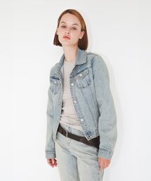 THE VERLIN（ザベルリン）の「BRUSH WASHED JACKET - LT BLUE（デニムジャケット）」