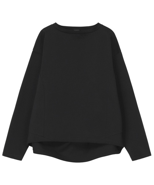 ZUCCa（ズッカ）の「CLEAR PONTE / カットソー / P（Tシャツ/カットソー・レディース・オフホワイト/ブラック/ライトブルー・M size）」の2枚目の写真