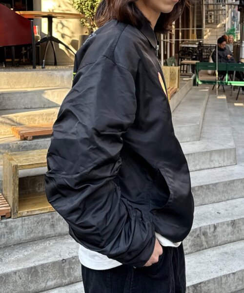 SOUNDSGOOOOD（サウンズグッド）の「【SOUNDSGOOOOD】中綿MA-1（MA-1・レディース・ブラック・ONE SIZE）」の13枚目の写真