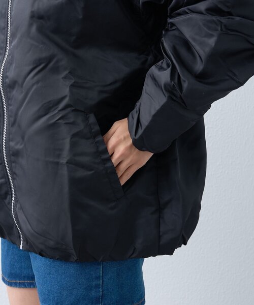 SOUNDSGOOOOD（サウンズグッド）の「【SOUNDSGOOOOD】中綿MA-1（MA-1・レディース・ブラック・ONE SIZE）」の3枚目の写真