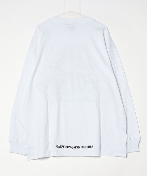 GALFY（ガルフィー）の「【GALFY/ガルフィー】ばーばの切り貼りリメイクロンTee（Tシャツ/カットソー・メンズ・ホワイト/ピンク/ブラック・M/L/XL）」の17枚目の写真