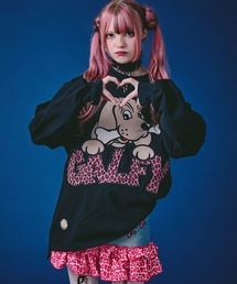 GALFY | 【GALFY/ガルフィー】ばーばの切り貼りリメイクロンTee(Tシャツ/カットソー)