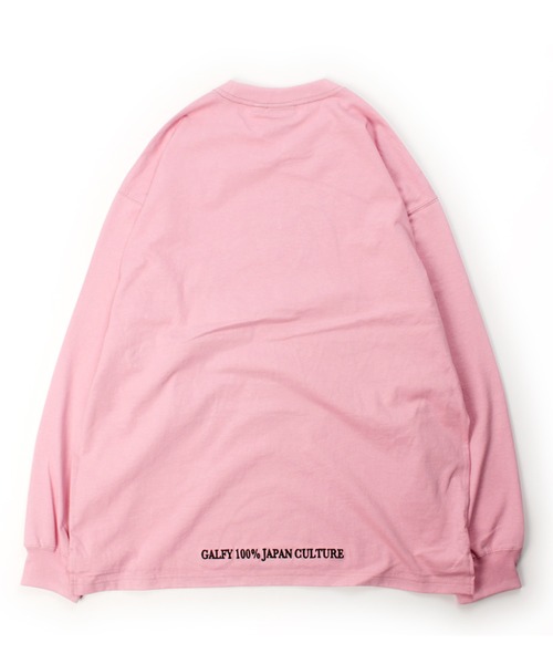 GALFY（ガルフィー）の「【GALFY/ガルフィー】ばーばの切り貼りリメイクロンTee（Tシャツ/カットソー・メンズ・ホワイト/ピンク/ブラック・M/L/XL）」の9枚目の写真