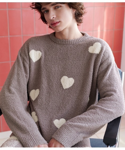 PEACH JOHN（ピーチジョン）の「ホイップリーハートチェックパジャマ（ルームウェア/パジャマ・レディース・レッド/グレイッシュベージュ・1/2）」の10枚目の写真