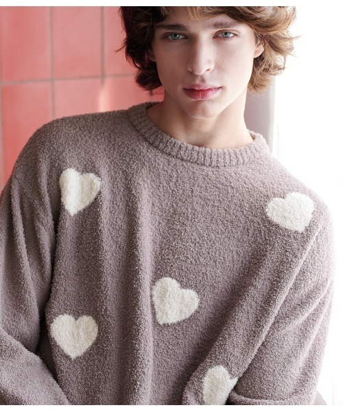 PEACH JOHN（ピーチジョン）の「ホイップリーハートチェックパジャマ（ルームウェア/パジャマ・レディース・レッド/グレイッシュベージュ・1/2）」の11枚目の写真