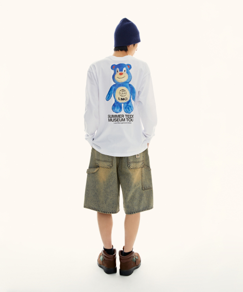 LMCの「SUMMER TEDDY MUSEUM TOUR LONG SLV TEE white(Tシャツ/カットソー・レディース・その他・S/M/L/XL)」の3枚目の写真