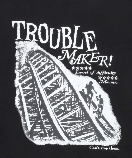 THECOLDESTMOMENT(ザコールデストモーメント)の「TCM trouble long sleeve (black)(Tシャツ/カットソー・レディース・その他・L/M)」の4枚目の写真