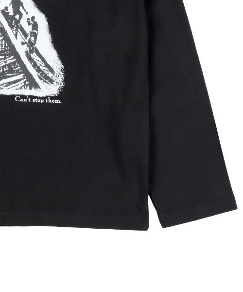 THECOLDESTMOMENT(ザコールデストモーメント)の「TCM trouble long sleeve (black)(Tシャツ/カットソー・レディース・その他・L/M)」の5枚目の写真