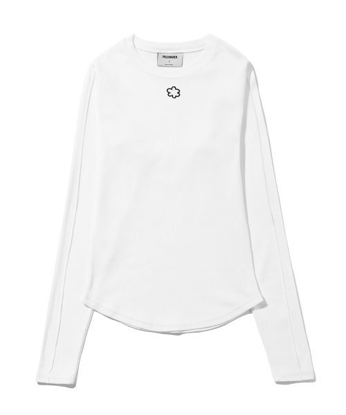 PIECEMAKER(ピースメーカー)の「DAISY SLIM LS (WHITE)(Tシャツ/カットソー・レディース・その他・FREE)」の2枚目の写真