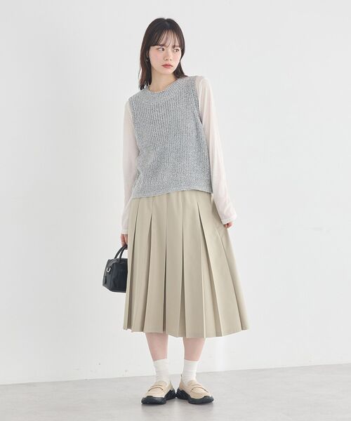 earth music&ecology（アースミュージックアンドエコロジー）の「スニーカーローファー（ローファー・レディース・ブラック/ベージュ・M/S/L）」の5枚目の写真