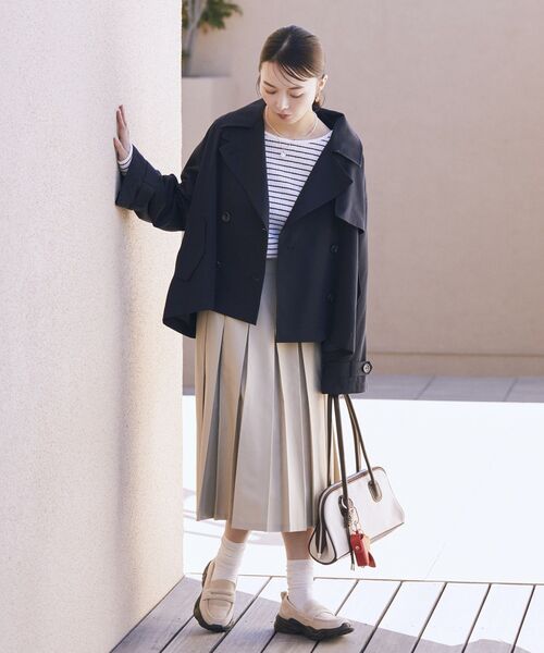 earth music&ecology（アースミュージックアンドエコロジー）の「スニーカーローファー（ローファー・レディース・ブラック/ベージュ・M/S/L）」の9枚目の写真