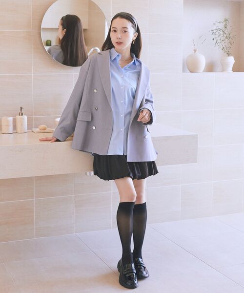 earth music&ecology（アースミュージックアンドエコロジー）の「スニーカーローファー（ローファー・レディース・ブラック/ベージュ・M/S/L）」の11枚目の写真