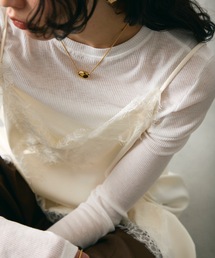 Lutim by u | アシンメトリーサテンキャミワンピース(キャミソール)