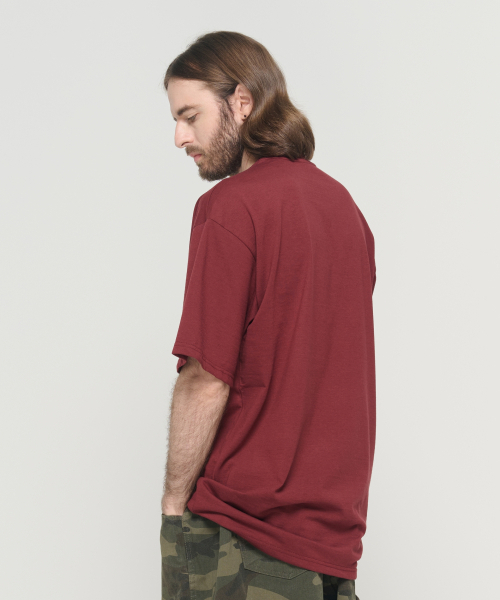 CARGOBROS(カーゴブロス)の「アメリカンアセンティック 半袖Tシャツ (ワイン)(Tシャツ/カットソー・メンズ・その他・S/M/L/2XL/XL)」の10枚目の写真