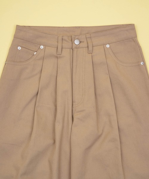 Zooodle（ズードル）の「Wide work pants - ワイドワークパンツ -（その他パンツ・メンズ・ブラウン/ベージュ・MEDIUM/LARGE）」の9枚目の写真