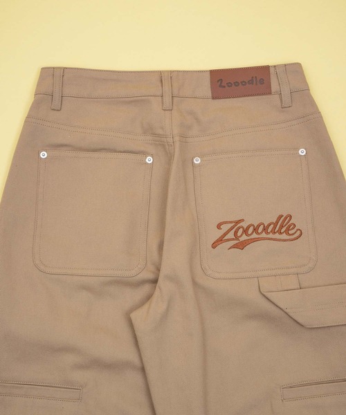 Zooodle（ズードル）の「Wide work pants - ワイドワークパンツ -（その他パンツ・メンズ・ブラウン/ベージュ・MEDIUM/LARGE）」の13枚目の写真
