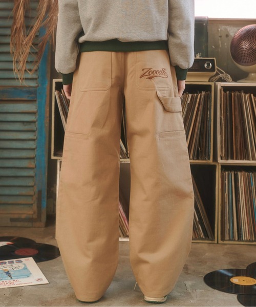 Wide work pants - ワイドワークパンツ -（その他パンツ）｜Zooodle