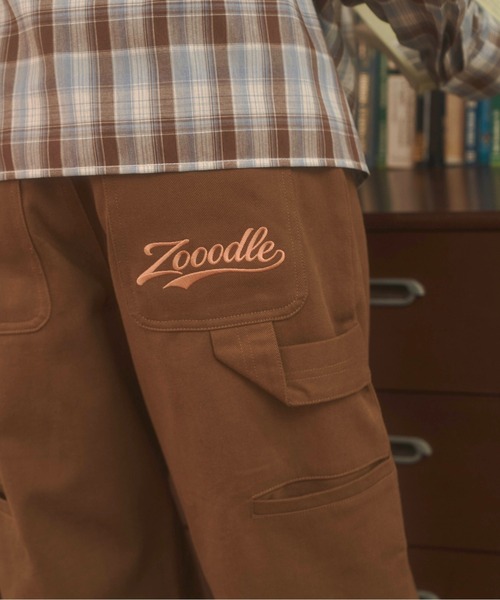 Zooodle（ズードル）の「Wide work pants - ワイドワークパンツ -（その他パンツ・メンズ・ブラウン/ベージュ・MEDIUM/LARGE）」の22枚目の写真