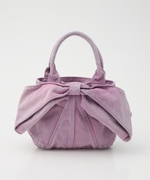 RODEO CROWNS WIDE BOWL | リボンデニムミニトート(トートバッグ)