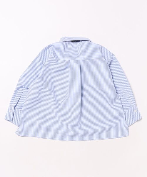 LOWRYS FARM（ローリーズファーム）の「タイツキシャツＬＳ　636549（シャツ/ブラウス・キッズ・グレー/ライトブルー・110cm/150cm/140cm/130cm/120cm）」の3枚目の写真
