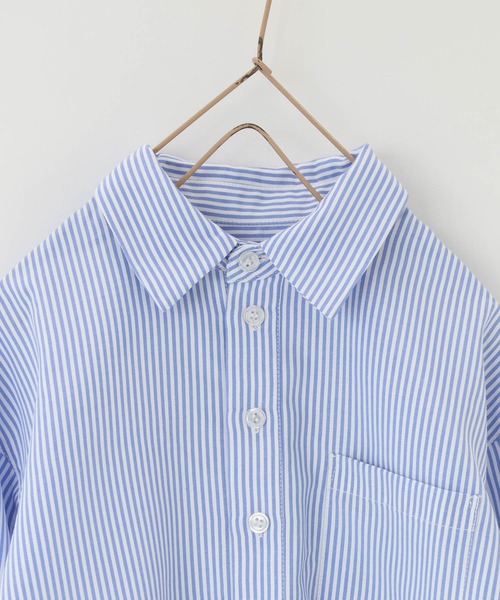 LOWRYS FARM（ローリーズファーム）の「タイツキシャツＬＳ　636549（シャツ/ブラウス・キッズ・グレー/ライトブルー・110cm/150cm/140cm/130cm/120cm）」の15枚目の写真