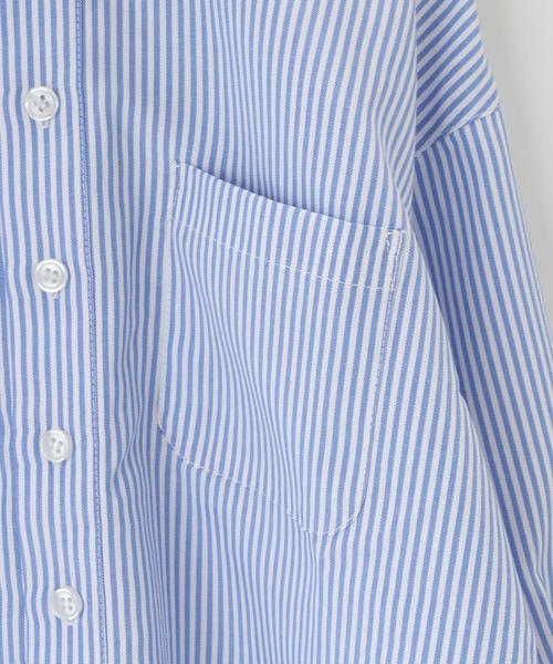 LOWRYS FARM（ローリーズファーム）の「タイツキシャツＬＳ　636549（シャツ/ブラウス・キッズ・グレー/ライトブルー・110cm/150cm/140cm/130cm/120cm）」の12枚目の写真