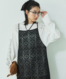 MIRROR STOKE | 【ZOZO限定】[2点セット]SCRUNCHIE SET CAMISOLE/スクランチーセットキャミソール(ワンピース)