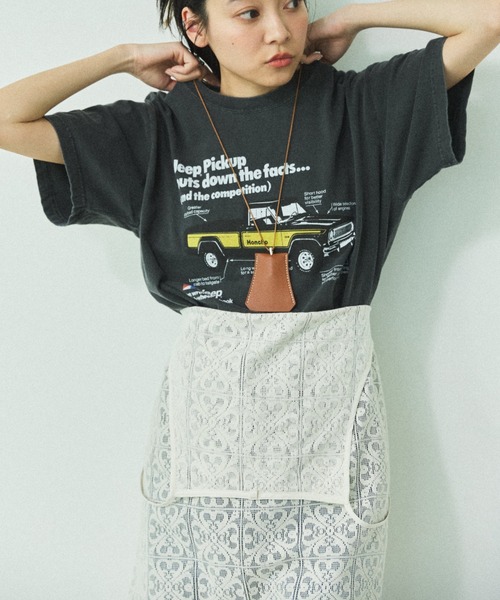 MIRROR STOKE（ミラーストーク）の「【ZOZO限定】[2点セット]SCRUNCHIE SET CAMISOLE/スクランチーセットキャミソール（ワンピース・レディース・アイボリー/ブラック・MEDIUM）」の5枚目の写真