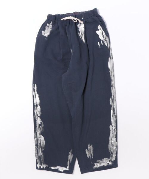GO TO HOLLYWOOD(ゴートゥーハリウッド)の「Vintage Pile Glitter Pants(スウェットパンツ・レディース・ネイビー・L)」の1枚目の写真