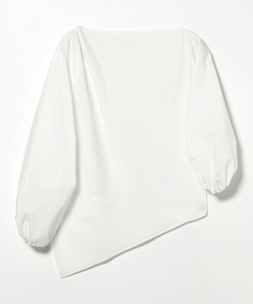 Demi-Luxe BEAMS(デミルクス ビームス)の「【8/6値下げ】ギャザー ショルダー ブラウス(シャツ/ブラウス・レディース・ネイビー/オフホワイト・ONE SIZE)」の14枚目の写真