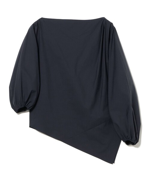 Demi-Luxe BEAMS(デミルクス ビームス)の「【8/6値下げ】ギャザー ショルダー ブラウス(シャツ/ブラウス・レディース・ネイビー/オフホワイト・ONE SIZE)」の16枚目の写真