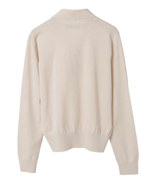 Tiara（ティアラ）の「リボンタイニット（ニット/セーター・レディース・ピンク/ネイビー/ライトベージュ・FREE）」の4枚目の写真