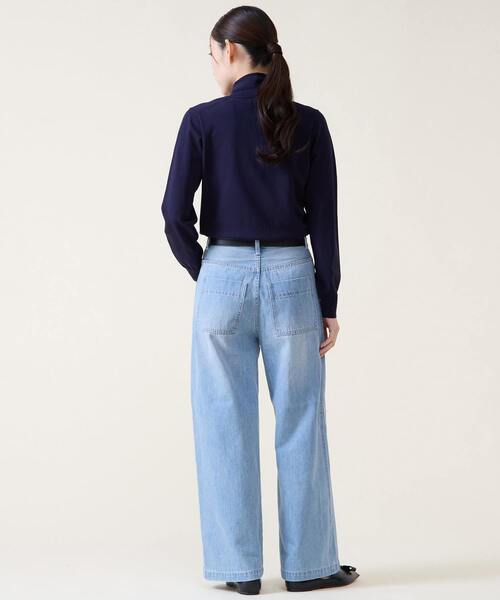 Tiara（ティアラ）の「リボンタイニット（ニット/セーター・レディース・ピンク/ネイビー/ライトベージュ・FREE）」の19枚目の写真