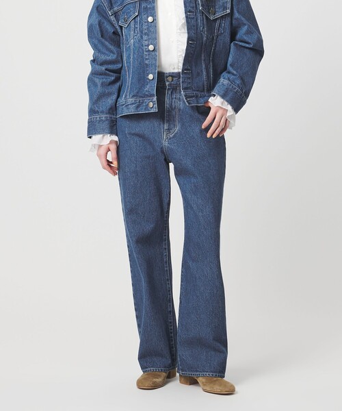 UNITED ARROWS（ユナイテッドアローズ）の「ストレート デニムパンツ（デニムパンツ・レディース・グレー系/ロイヤルブルー/ターコイズブルー系・36/38/40）」の7枚目の写真