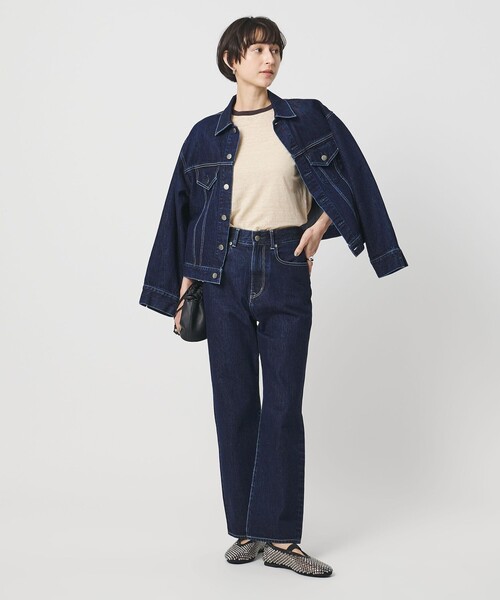 UNITED ARROWS（ユナイテッドアローズ）の「ストレート デニムパンツ（デニムパンツ・レディース・グレー系/ロイヤルブルー/ターコイズブルー系・36/38/40）」の19枚目の写真