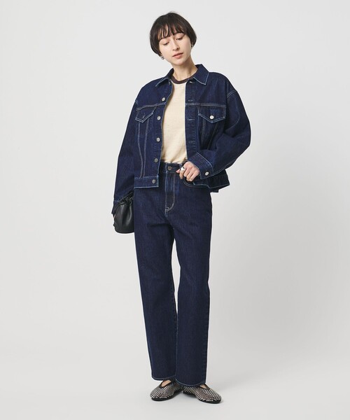 UNITED ARROWS（ユナイテッドアローズ）の「ストレート デニムパンツ（デニムパンツ・レディース・グレー系/ロイヤルブルー/ターコイズブルー系・36/38/40）」の20枚目の写真