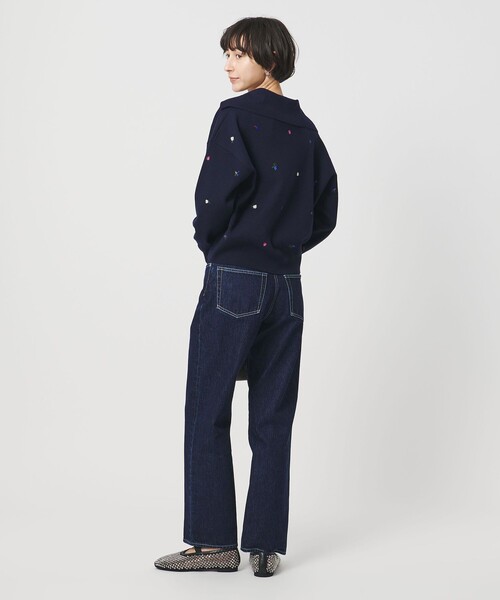 UNITED ARROWS（ユナイテッドアローズ）の「ストレート デニムパンツ（デニムパンツ・レディース・グレー系/ロイヤルブルー/ターコイズブルー系・36/38/40）」の22枚目の写真