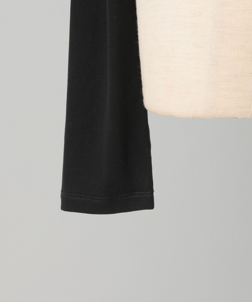 A part by（アパートバイ）の「カットドレーププルオーバー_長袖（Tシャツ/カットソー・レディース・アイボリー/ブラック/ベージュ/オフホワイト・FREE）」の10枚目の写真