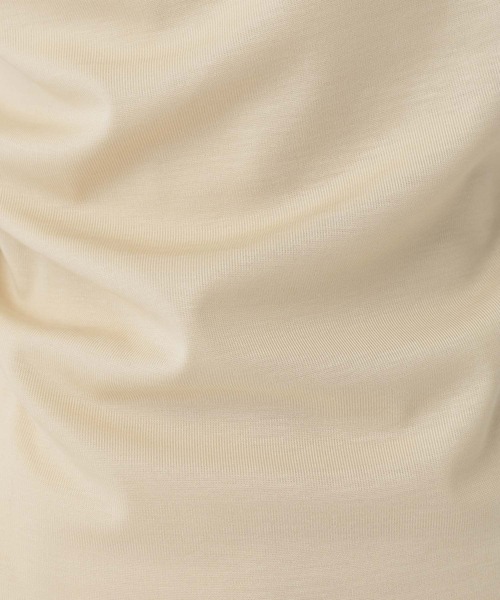 A part by（アパートバイ）の「カットドレーププルオーバー_長袖（Tシャツ/カットソー・レディース・アイボリー/ブラック/ベージュ/オフホワイト・FREE）」の15枚目の写真