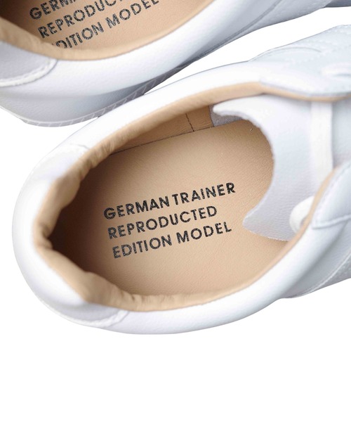 GERMAN TRAINER(ジャーマントレーナー)の「●GERMAN TRAINER●ジャーマントレーナー(スニーカー・メンズ・ホワイト×ホワイト/ブラック・41/40/39/38/37/36/44/43/42)」の10枚目の写真