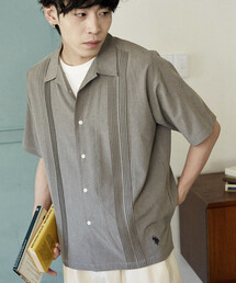 U.S. POLO ASSN.U.S. POLO ASSN. × PUBLUX/ユーエスポロアッスン 別注　ワンポイント ピンタックシャツ　限定展開