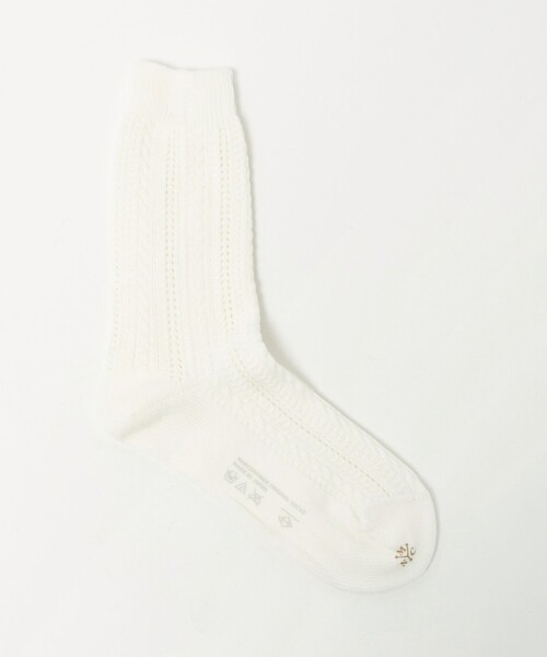 Steven Alan(スティーブンアラン)の「<MARCOMONDE>LACE SOCKS/ソックス(ソックス/靴下・レディース・ホワイト/ダークブラウン/ブラック・FREE)」の2枚目の写真