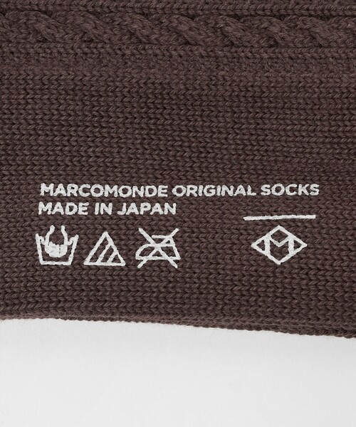 Steven Alan(スティーブンアラン)の「<MARCOMONDE>LACE SOCKS/ソックス(ソックス/靴下・レディース・ホワイト/ダークブラウン/ブラック・FREE)」の6枚目の写真
