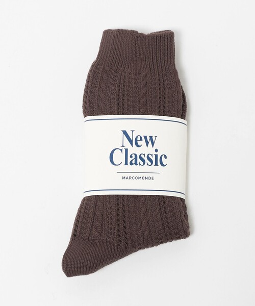 Steven Alan(スティーブンアラン)の「<MARCOMONDE>LACE SOCKS/ソックス(ソックス/靴下・レディース・ホワイト/ダークブラウン/ブラック・FREE)」の7枚目の写真