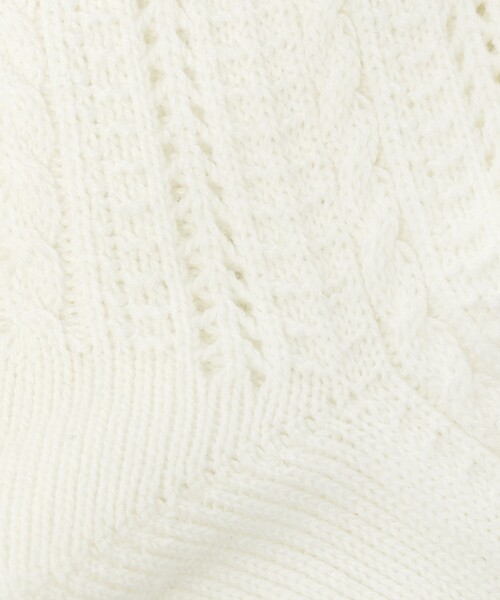 Steven Alan(スティーブンアラン)の「<MARCOMONDE>LACE SOCKS/ソックス(ソックス/靴下・レディース・ホワイト/ダークブラウン/ブラック・FREE)」の10枚目の写真