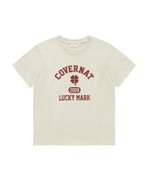 ウィメンズクローバーグラフィックTシャツエクリュ