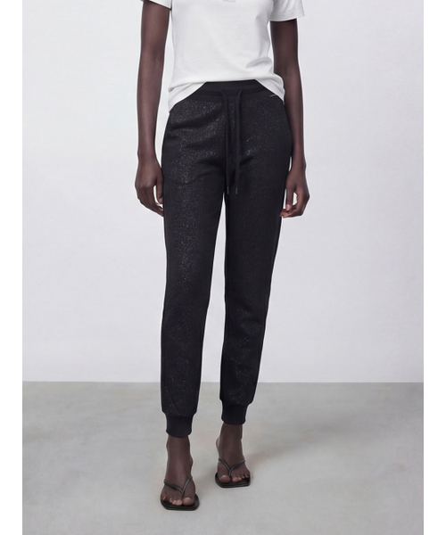 Glitter Jogger Pants _Black