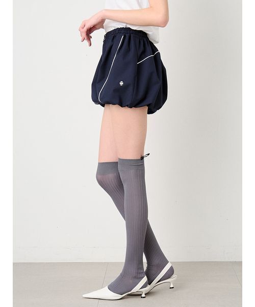 SORIN(ソリン )の「Balloon Line Short Pants/バルーンラインショートパンツ(その他パンツ・レディース・ネイビー/チェック・38/36)」の7枚目の写真